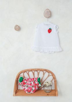 Girls Cuka Strawberry Top and Pants 80080