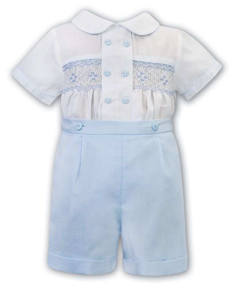 Boys Sarah Louise Outfit 012576 Blue
