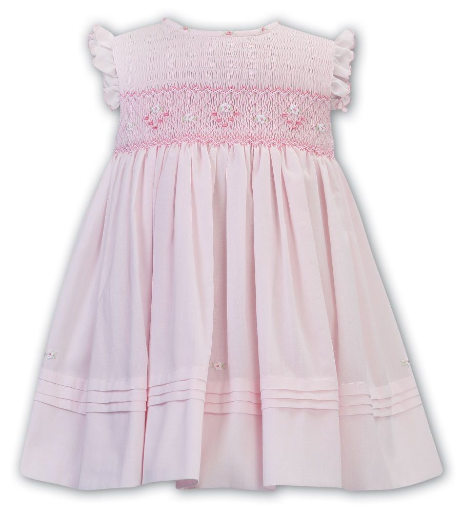 Girls Sarah Louise Dress 012635 Pink