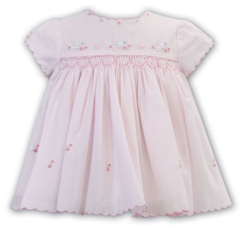             Girls Sarah Louise Dress 012586 Pink - PRE ORDER
