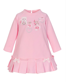 Girls Balloon Chic Pink Dress 275