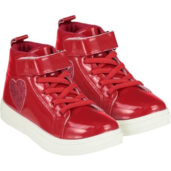 Girls A*Dee Sweetheart Trainers W225103 Red