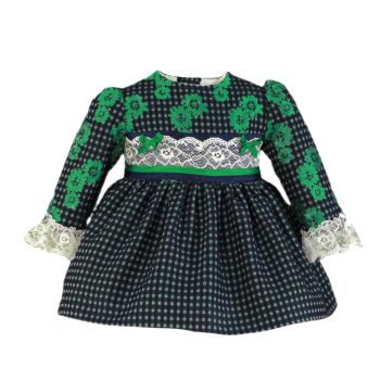 Girls Miranda Green Dress 132