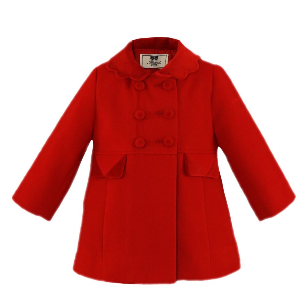 Girls Miranda Red Coat 100
