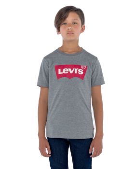 Boys Levis Batwing T Shirt - Grey