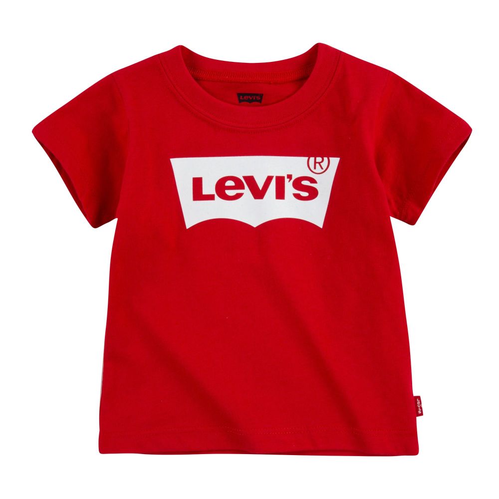 Boys Levis Batwing T Shirt - Red