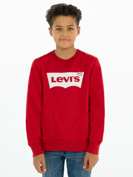          Boys Levis Jeans Batwing Sweater - Red