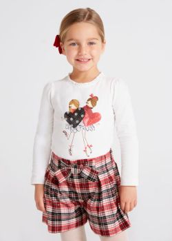 PRE ORDER Girls Mayoral Top and Shorts Set 4025 4210