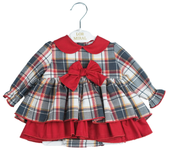 Girls Lor Miral Dress and Pants 22006 - Red