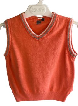 CLEARANCE PRICE Boys Mitch & Son Orange Tank Top MS727 Age 18 Months