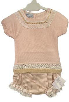 CLEARANCE PRICE Girls Carmen Taberner Knitted Set Age 12 Months
