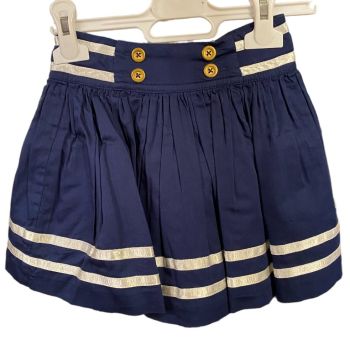 CLEARANCE PRICE Girls A*Dee Navy Skirt Age 3 Years