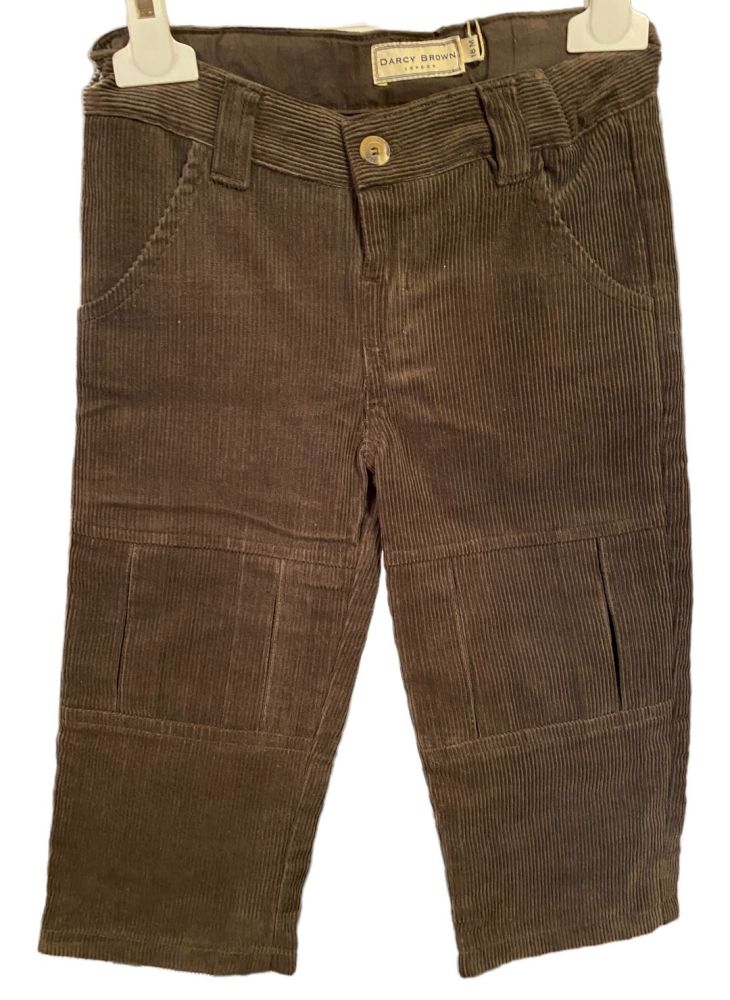 CLEARANCE PRICE Boys Darcy Brown Cord Trousers