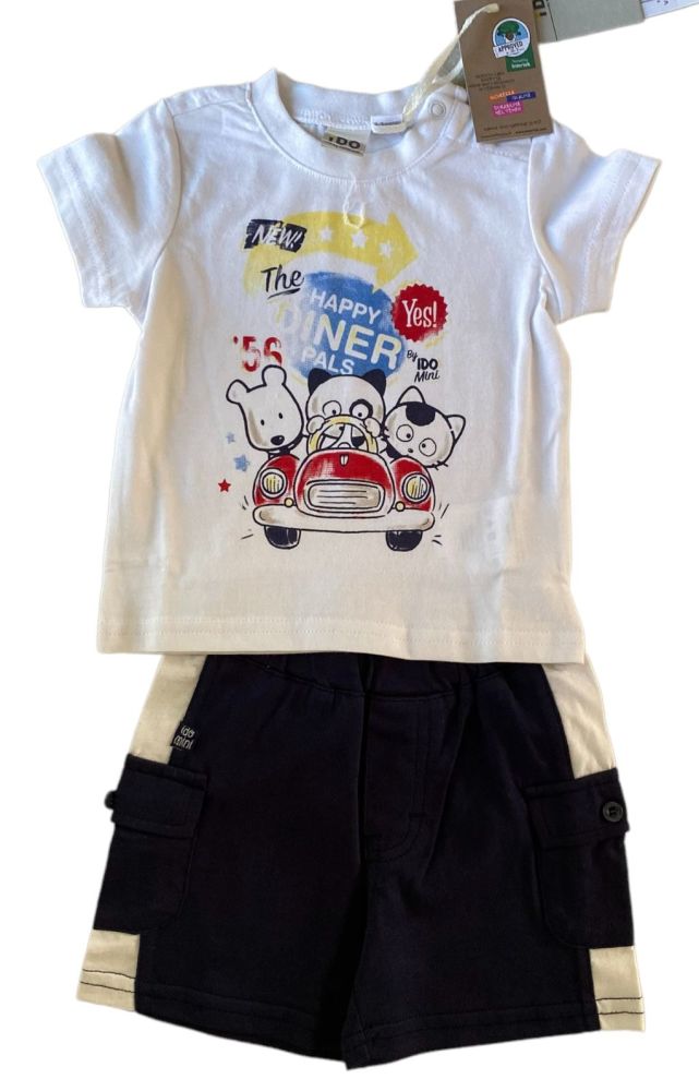 CLEARANCE PRICE Boys iDo T Shirt and Shorts Set