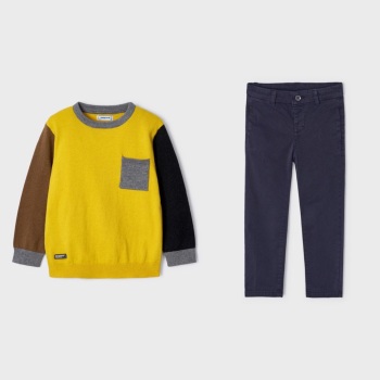 Boys Mayoral Sweater and Trousers 4388 513