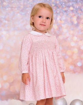 Girls Sarah Louise Dress 012804 Pink