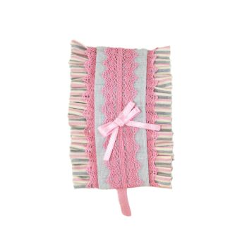 PRE ORDER SS23 Girls Miranda Pink and Grey Headpiece 629D