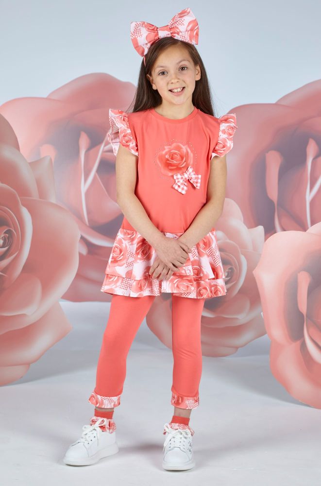 PRE ORDER SS23 Girls ADee Ying Top and Leggings Set S234527