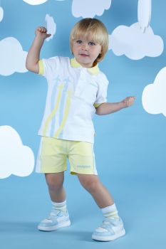 Boys Mitch & Son Jimmy Polo Shirt and Shorts Set MS23113