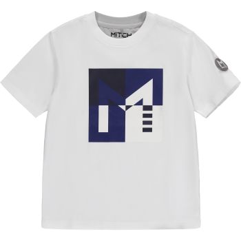 Boys MiTCH Palma T Shirt SS23404 - White