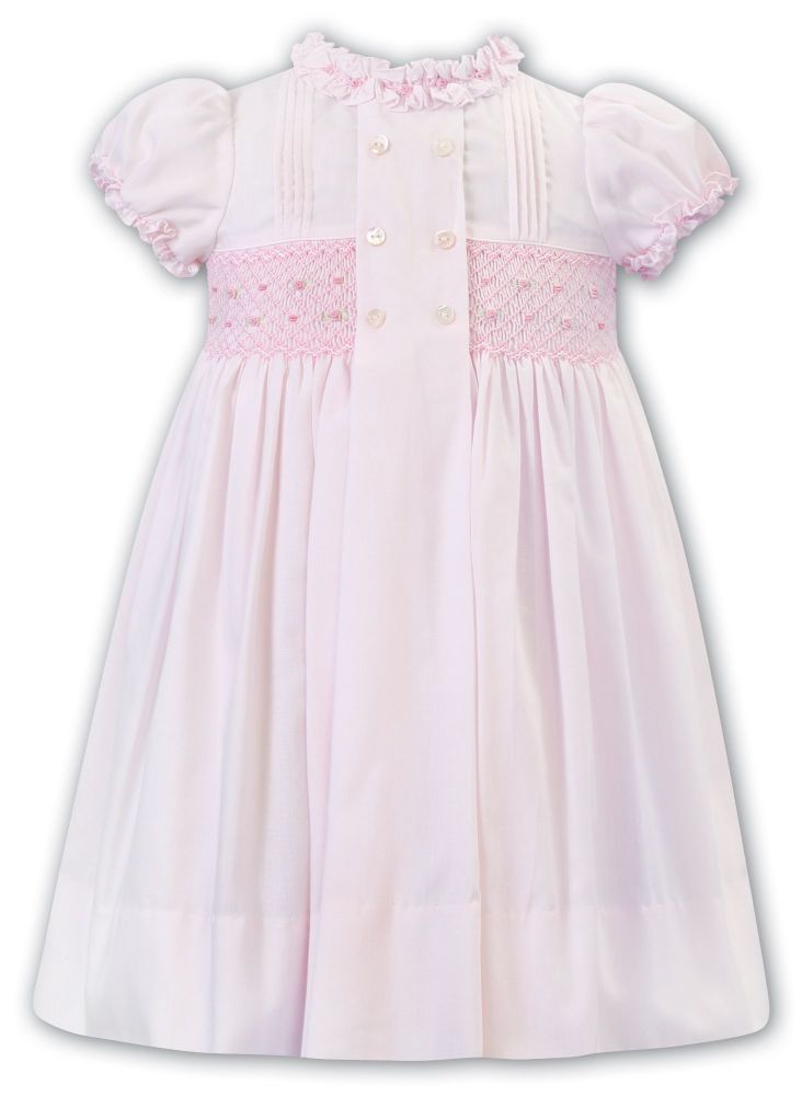 SS23 Girls Sarah Louise Dress 012913 Pink - PRE ORDER