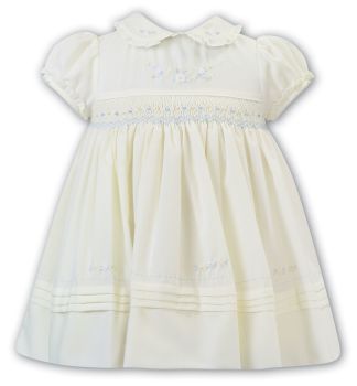 SS23 Girls Sarah Louise Dress 012920 Lemon