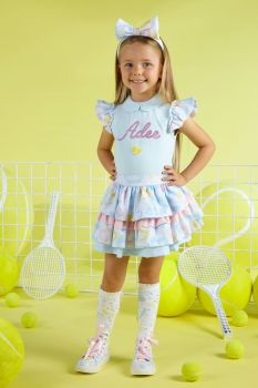 PRE ORDER SS23 Girls ADee Vanessa Top and Skirt Set S232508