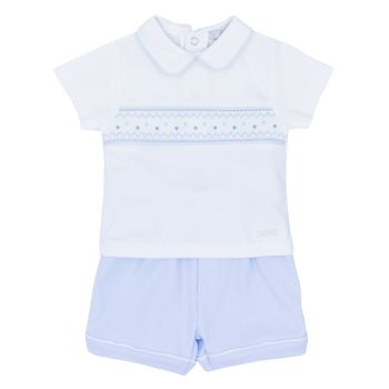Boys Blues Baby Polo Shirt and Shorts Set BB0672
