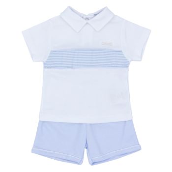 Boys Blues Baby Polo Shirt and Shorts Set BB0680