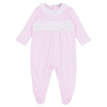 Girls Blues Baby Babygrow BB0704