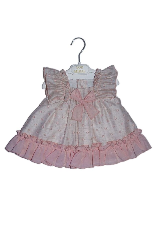Girls Lor Miral Pink Dress and Pants 31005