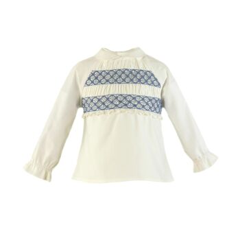 AW23/24 Girls Miranda Blue Shorts Set 230