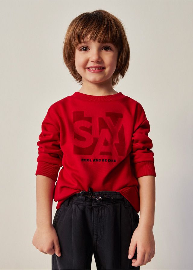 AW23/24 Boys Mayoral Sweater 4420 Red 10