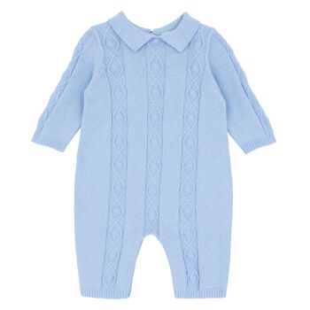 Boys Blues Baby Romper BB5021