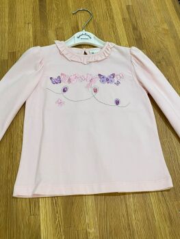 CLEARANCE PRICE Girls Sarah Louise Long Sleeve Top Age 2 years