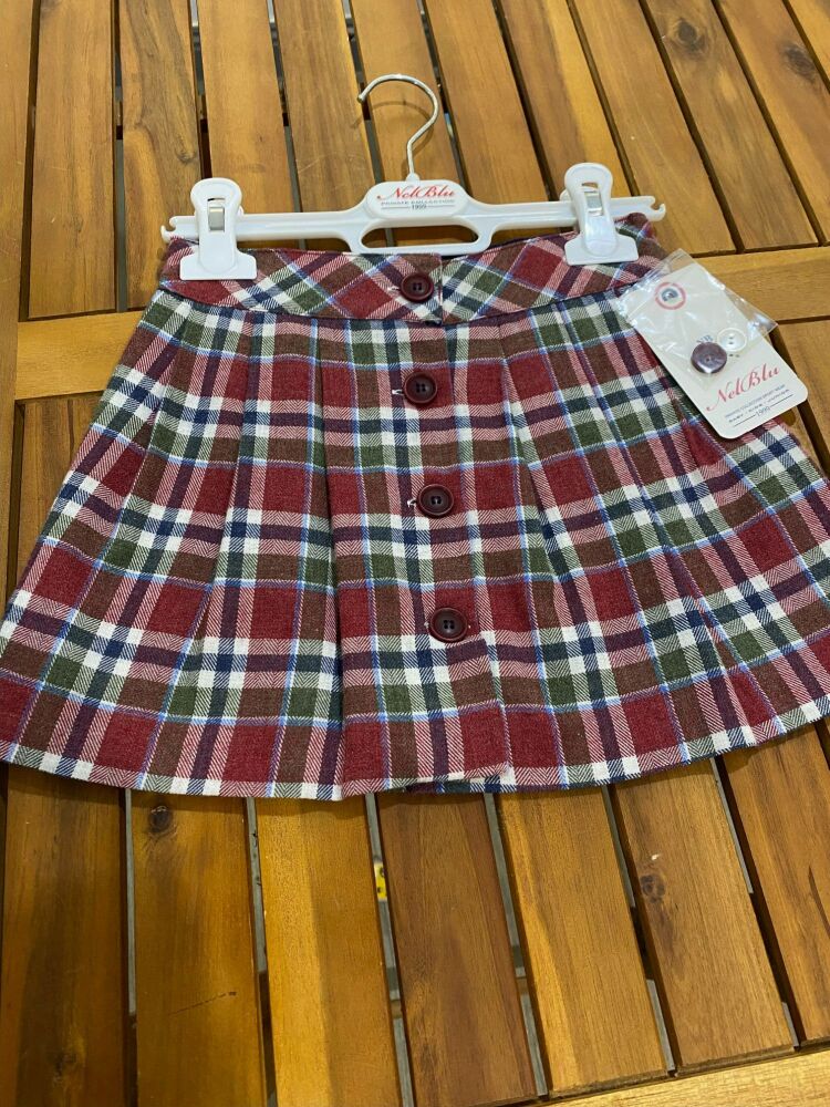 CLEARANCE PRICE Girls Nel Blu Skirt 1406