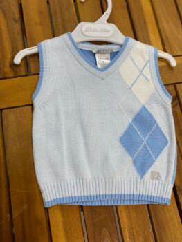 CLEARANCE PRICE Boys Tutto Piccolo Tank Top Sweater Age 3 months