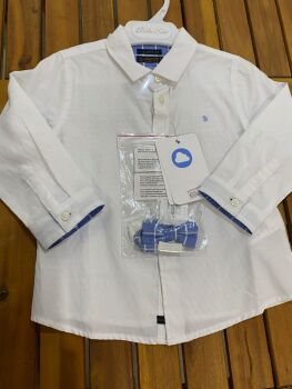 CLEARANCE PRICE Boys Mayoral Shirt and Bow Tie 1132