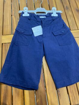 CLEARANCE PRICE Boys Dani Navy Shorts D4504 Age 6 years