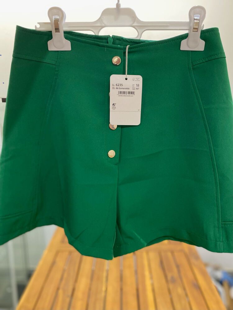 CLEARANCE PRICE Girls Mayoral Green Skirt Age 18 years