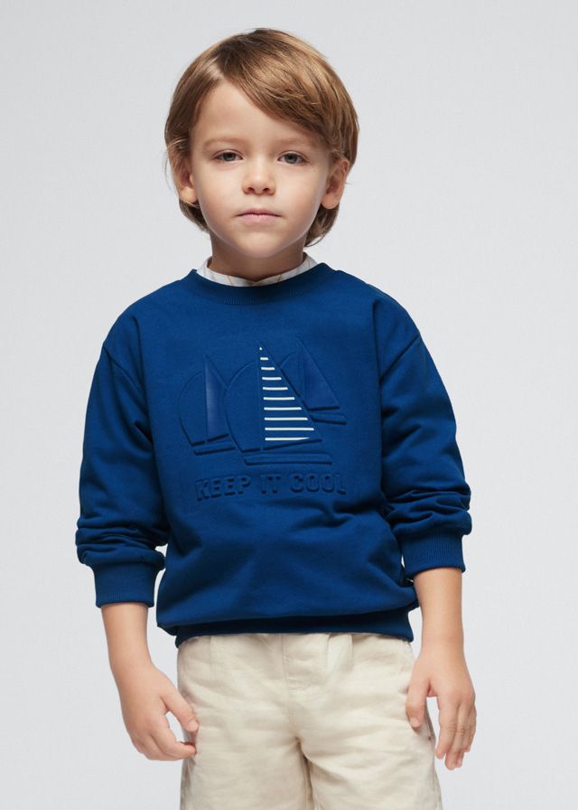 PRE ORDER SS24 Boys Mayoral Sweater 3481 Cyan 55