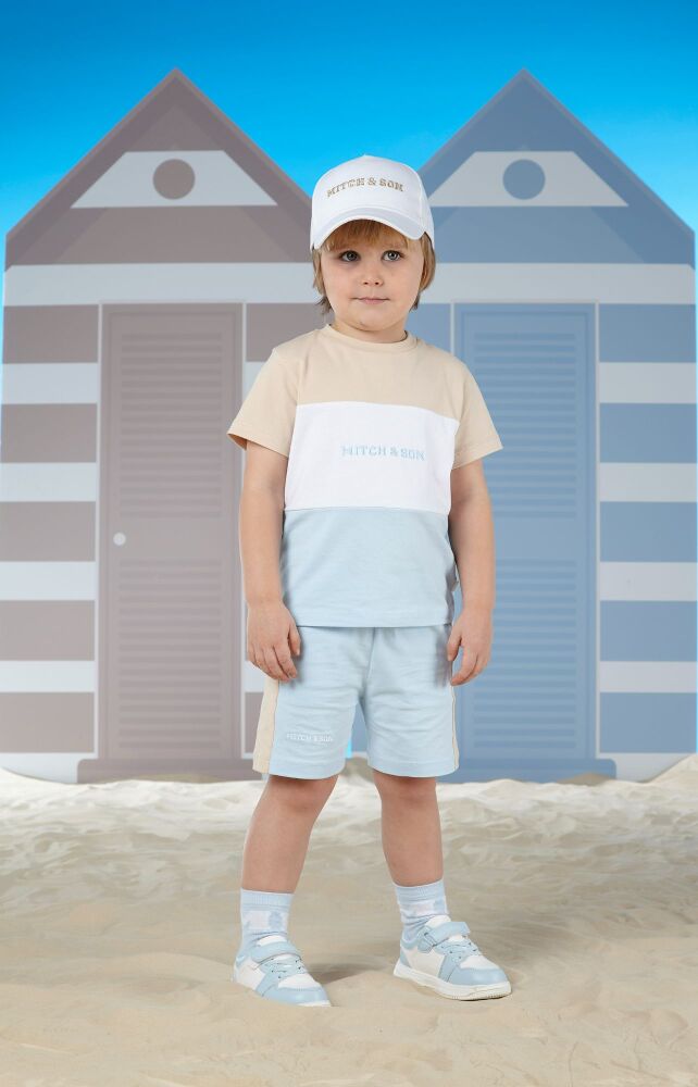 PRE ORDER SS24 Boys Mitch & Son Toby T Shirt and Shorts Set MS24109