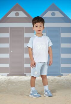 SS24 Boys Mitch & Son Tyrone T Shirt and Shorts Set MS24105