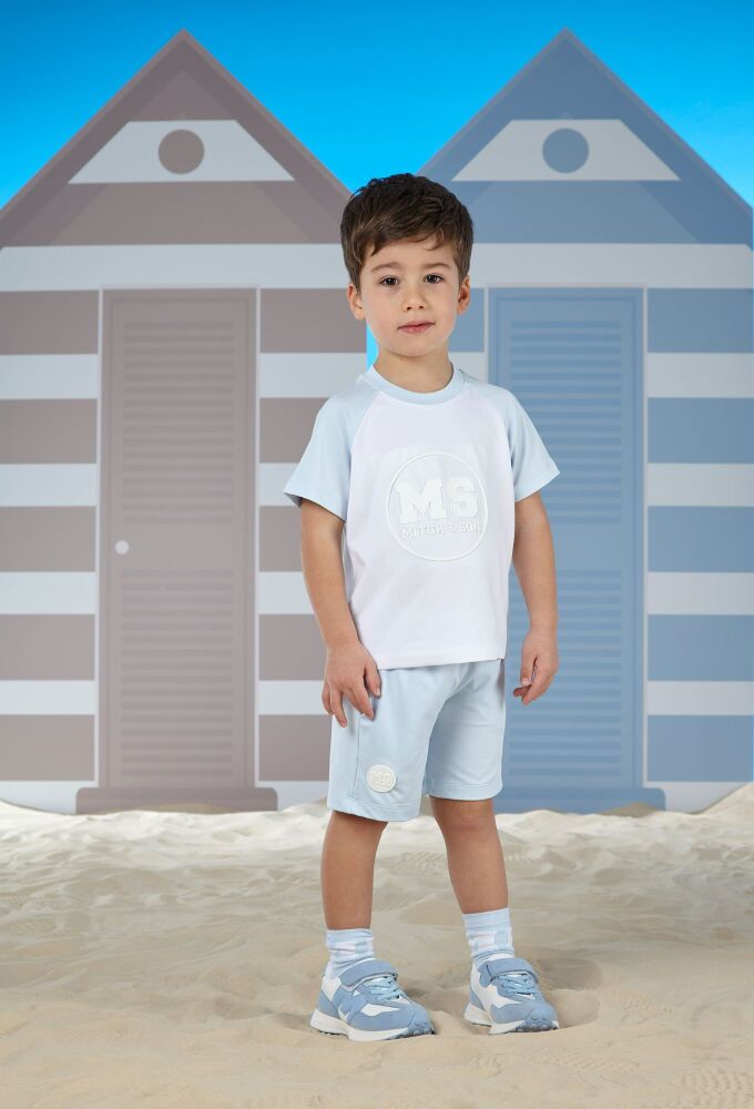 PRE ORDER SS24 Boys Mitch & Son Tyrone T Shirt and Shorts Set MS24105