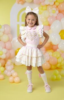 SS24 Girls ADee Leanne Top and Skirt Set S241501