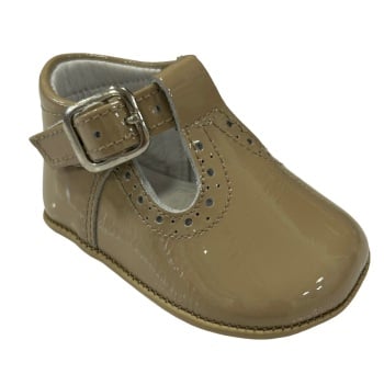 .Boys Andanines Soft Sole Shoes 202801 - Camel