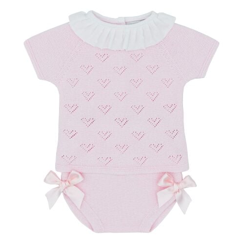 Girls Blues Baby Knitted Set BB1361