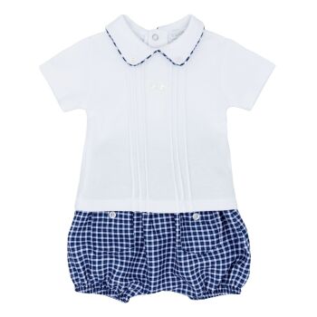 Boys Blues Baby Polo Shirt and Shorts Set BB1245