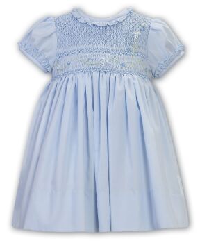 SS24 Girls Sarah Louise Dress 013188 Blue