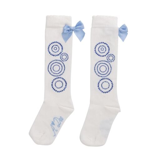 PRE ORDER AW24/25 Girls ADee Perrie Socks W241902 Snow White